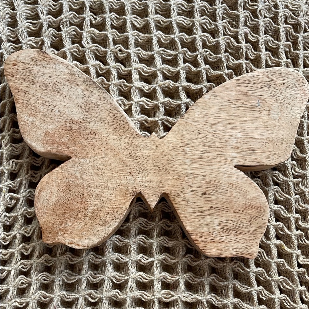 Wooden Butterfly Decor